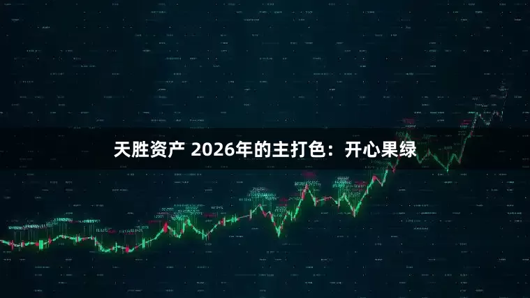 天胜资产 2026年的主打色：开心果绿